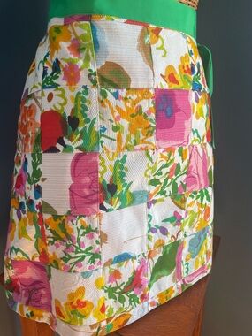 Tailor New York Patchwork Mini Skirt Multi Colored Size 8